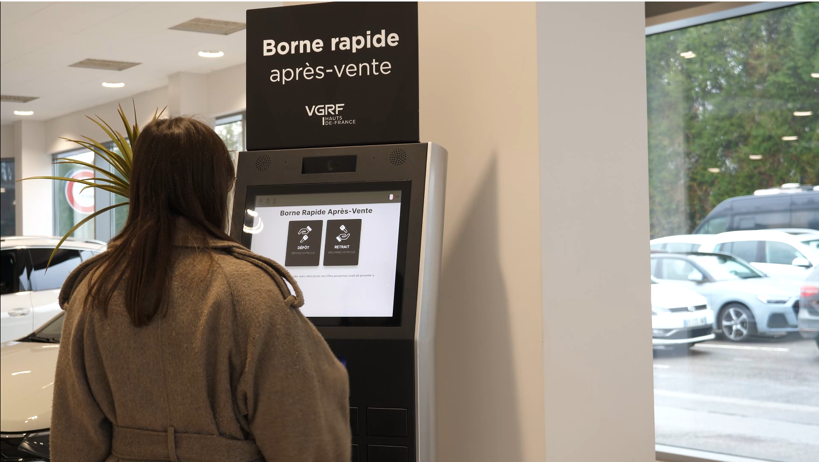 Audi Paris 16 - Borne rapide après-vente